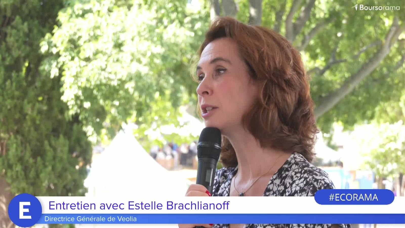 Estelle Brachlianoff (Veolia): "On sait ce qu'il faut faire pour éviter les restrictions d'eau"
