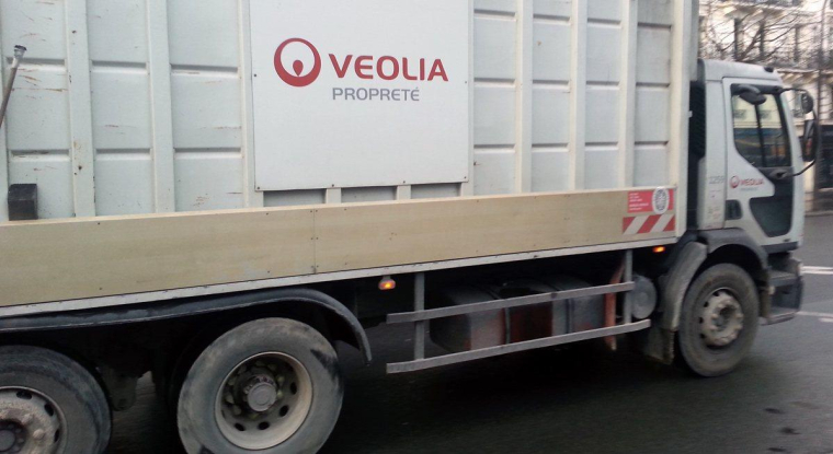 Le 4 novembre, l'action Veolia a établi un nouveau record depuis 2008. (© L. Grassin)