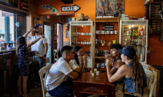 Un café à Miami