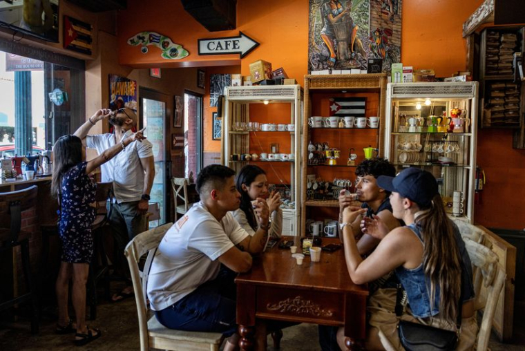 Un café à Miami