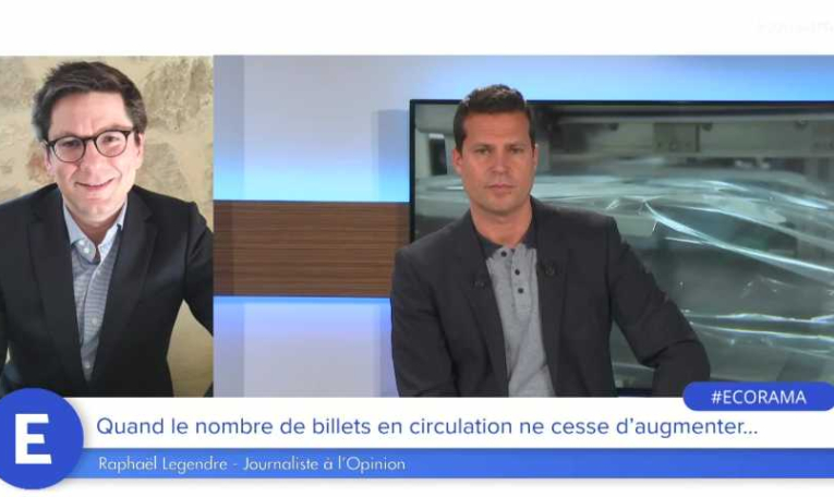 Quand le nombre de billets en circulation ne cesse d'augmenter...