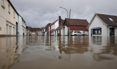 Neuville-sous-Montreuil, dans le nord de la France, le 9 novembre 2023. ( AFP / SAMEER AL-DOUMY )