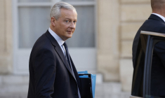 Bruno Le Maire à Paris, le 26 octobre 2022. ( AFP / LUDOVIC MARIN )