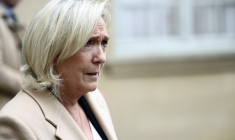 Marine Le Pen, le 25 novembre 2024, à Paris ( AFP / ANNE-CHRISTINE POUJOULAT )