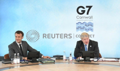 MACRON ET JOHNSON ONT EU UN VIF ÉCHANGE SUR L'IRLANDE DU NORD