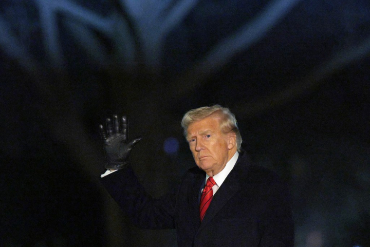 Donald Trump à Washington, aux États-Unis, le 27 janvier 2025. ( GETTY IMAGES NORTH AMERICA / CHIP SOMODEVILLA )