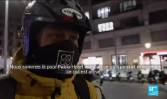 Espagne : nouvelles manifestations violentes après l'incarcération du rappeur Pablo Hasél