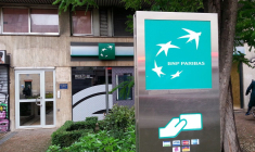 Une agence BNP (Crédit: L. Grassin / )