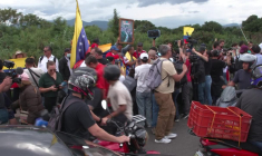 Frontière Colombie–Venezuela: des manifestants dénoncent les attaques américaines