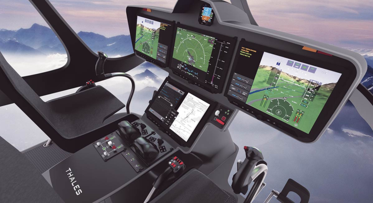 Thales renforce ses positions dans l'avionique, avec le rachat de Cobham AeroComms pour un milliard d'euros. (© Thales)