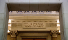 Vue de la Cour d'appel de Paris