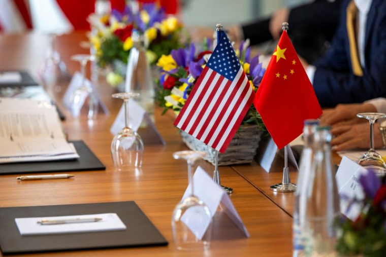 Réunion bilatérale entre les États-Unis et la Chine, à Genève
