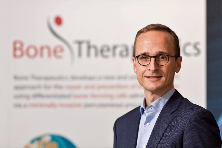 Thomas Lienard, directeur général de Bone Therapeutics. (© Bone Therapeutics)