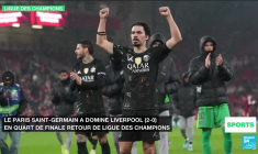Ligue des champions : le PSG domine Liverpool et file en demi