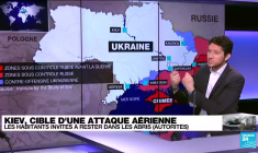 Guerre en Ukraine : Kiev, cible d'une attaque aérienne