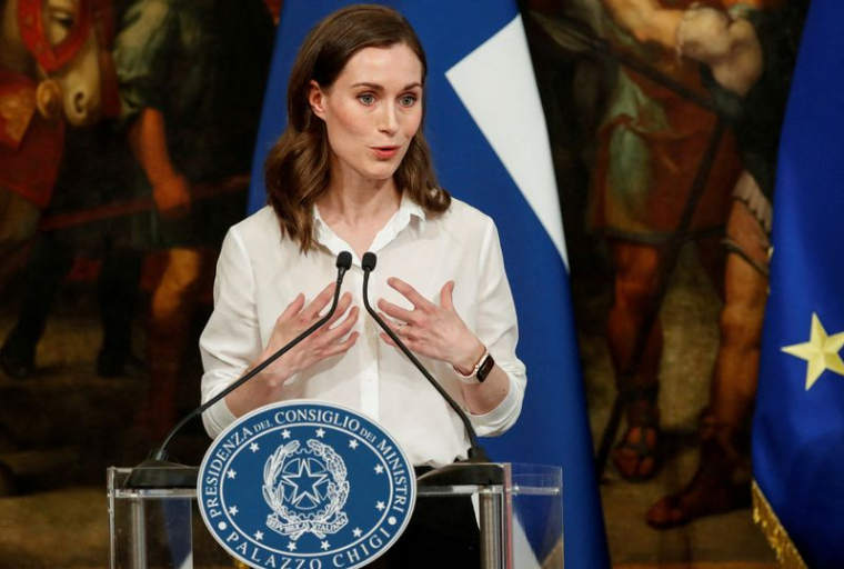 NI ARMES NUCLÉAIRES NI BASES DE L'OTAN EN FINLANDE, DIT SA PREMIÈRE MINISTRE