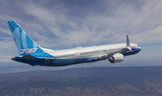 Un boeing 737 à l'essai. (Crédits: Boeing)