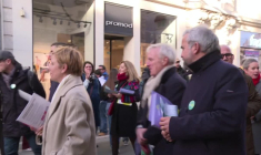 A Tours, la gauche unitaire tracte pour le maire sortant