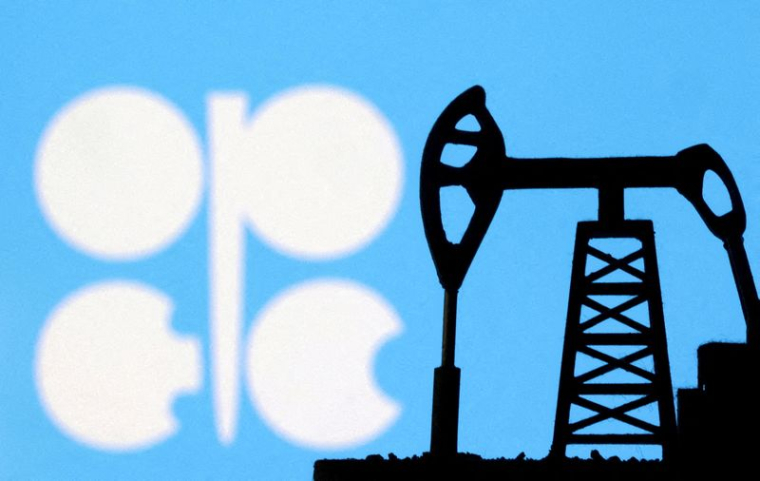 Le logo de l'Opep est visible dans cette illustration