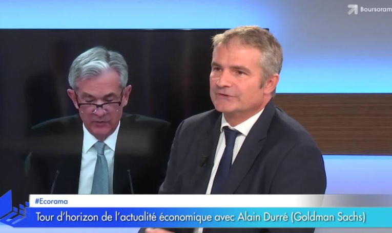 "La Fed devrait remonter 4 fois ses taux en 2019, ce qui n'est pas anticipé par les marchés" selon Alain Durré (Goldman Sachs)