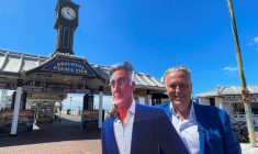 Steve Endacott, candidat aux élections législatives britanniques