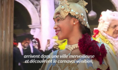 Italie: défilé de gondoles et "fête des Marie" pour la clôture du carnaval de Venise