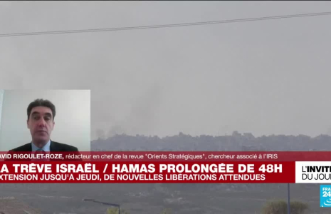 Trêve Israël-Hamas prolongée de 48h : "ça ne résout pas le problème de fond"