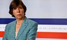Catherine Colonna, le 10 mai 2023, à Paris ( AFP / LUDOVIC MARIN )