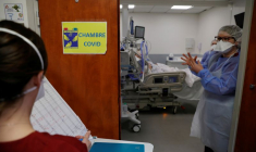 FRANCE: MOINS DE 4.000 PATIENTS EN SERVICES DE RÉANIMATION À CAUSE DU COVID