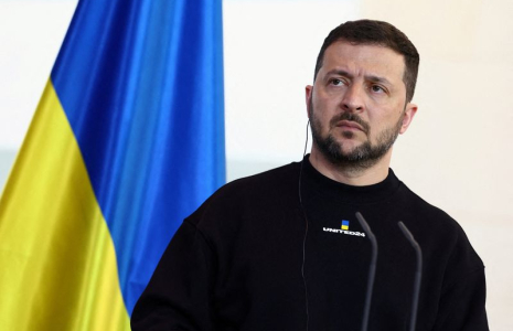 Le président ukrainien Zelenskiy en visite à Berlin
