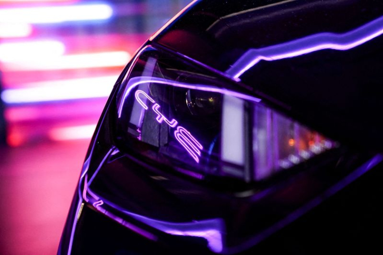 Le modèle électrique Dolphin Mini de la marque chinoise BYD