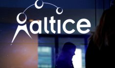 Le logo de l'entreprise de télécommunications Altice Group