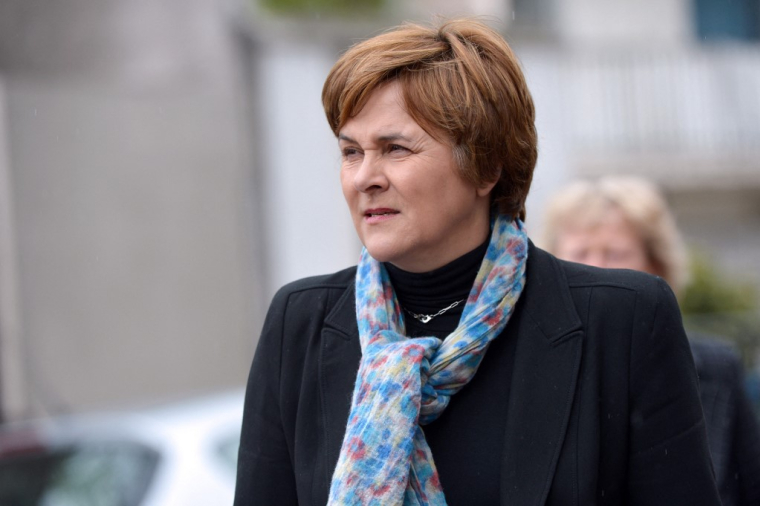 Dominique Voynet, à Montreuil, le 10 avril 2013 ( AFP /  )