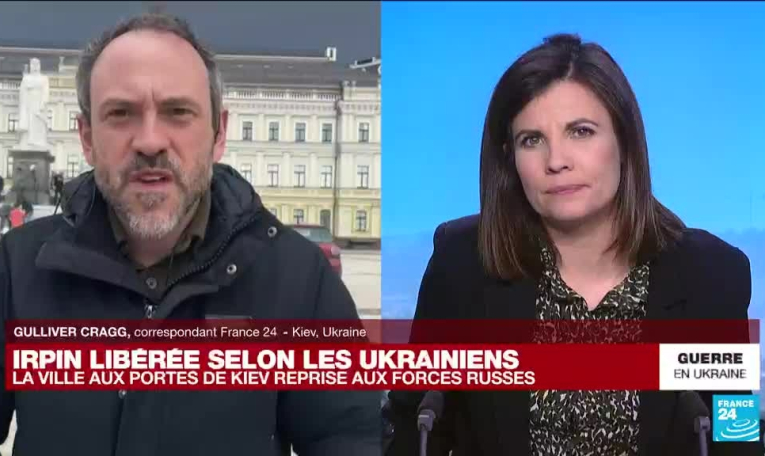 Guerre en Ukraine : Irpin reprise aux mains des russes, mais Kiev toujours sur le qui-vive