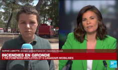 Incendies en Gironde : des conditions météorologiques plus favorables mais des feux toujours féroces