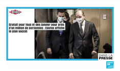 "Vaccins anti-Covid-19 : le gouvernement promet la transparence et la sécurité"