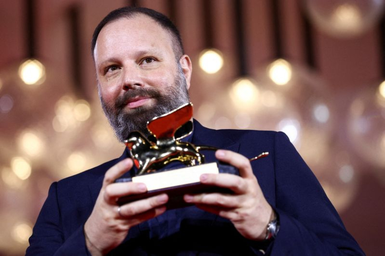 Le réalisateur Yorgos Lanthimos à la Mostra de Venise