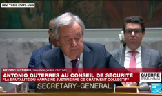 REPLAY - Antonio Guterres s'adresse au conseil de sécurité de l'ONU