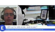 +45% sur l’or cette année : bulle ou pas ?