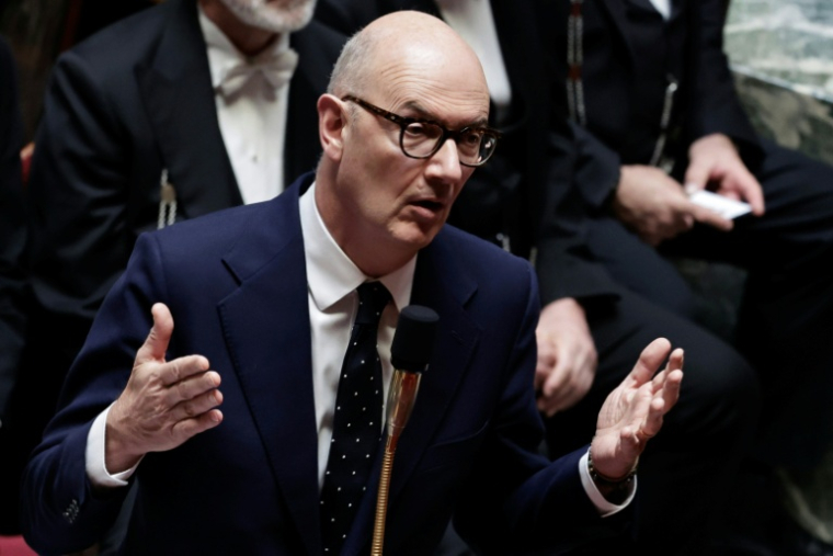 Le ministre de l'Economie Roland Lescure lors d'une session de questions au gouvernement à l'Assemblée nationale, le 15 juillet 2026 à Paris ( AFP / STEPHANE DE SAKUTIN )
