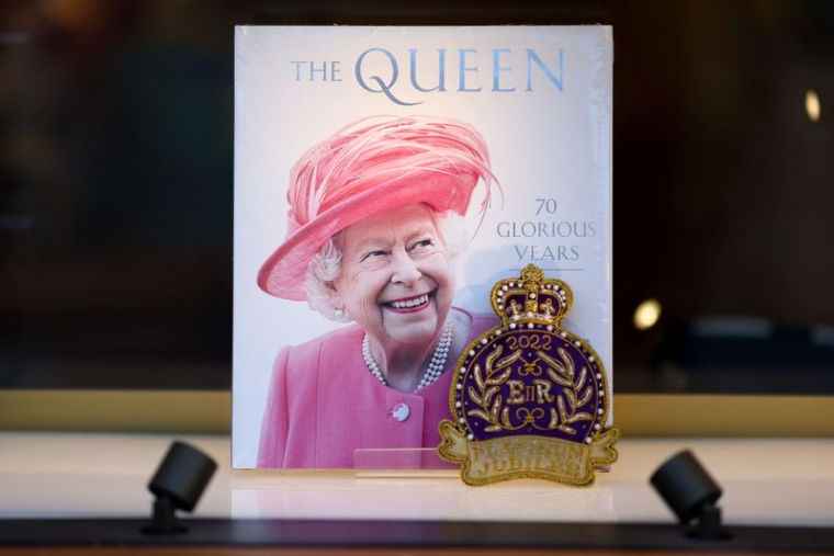 DÉBUT DES FESTIVITÉS MARQUANT LES 70 ANS DE RÈGNE D'ELIZABETH II