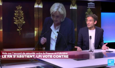 Accord de sécurité entre la France et l'Ukraine : Le RN s'abstient, LFI et le PCF votent contre