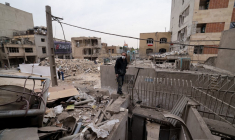 Téhéran, le 15 mars 2026.  ( AFP / ATTA KENARE )