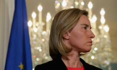 Federica Mogherini à Washington, le 4 mai 2016 ( GETTY IMAGES NORTH AMERICA / CHIP SOMODEVILLA )