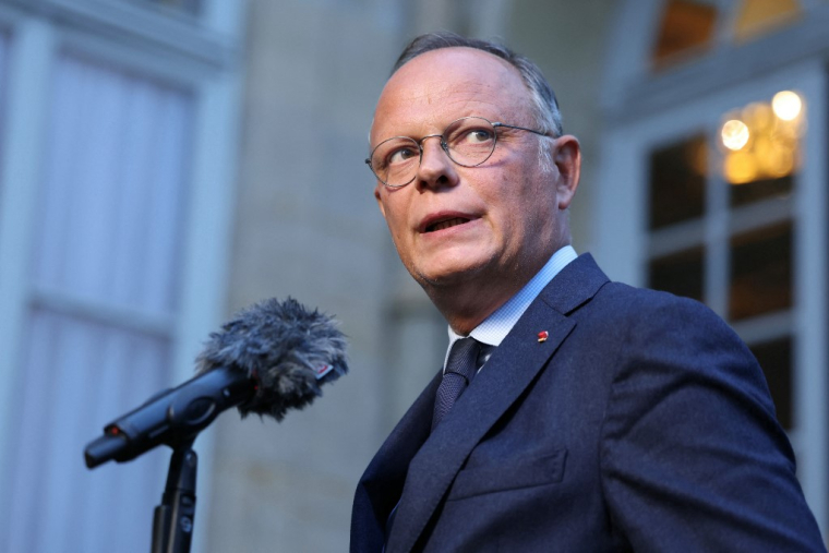 Édouard Philippe à Paris, le 2 septembre 2025. ( AFP / THOMAS SAMSON )