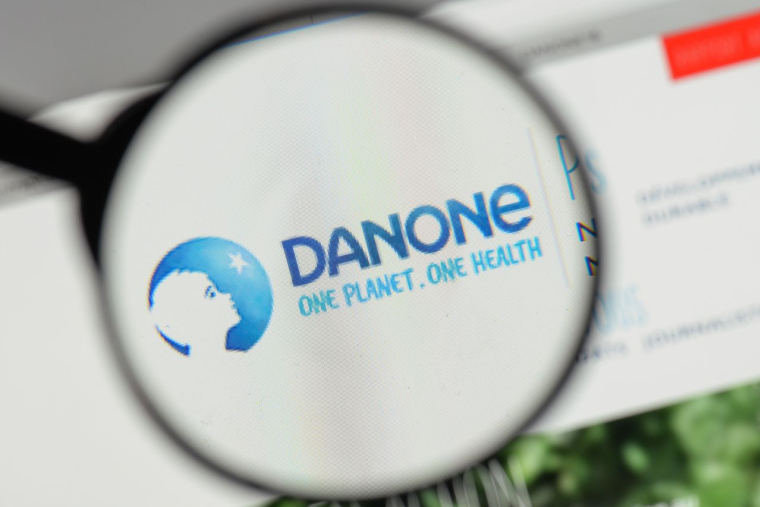 danone logo (crédit photo : Adobe Stock /  )