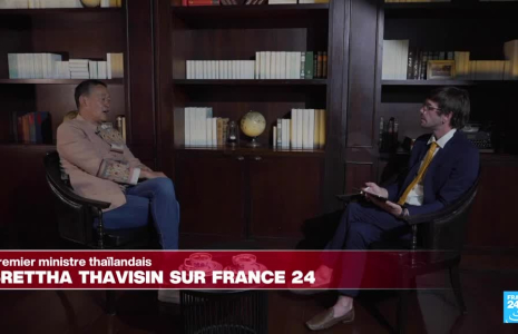 Srettha Thavisin, Premier ministre thaïlandais, croit en un avenir "plus démocratique" pour son pays