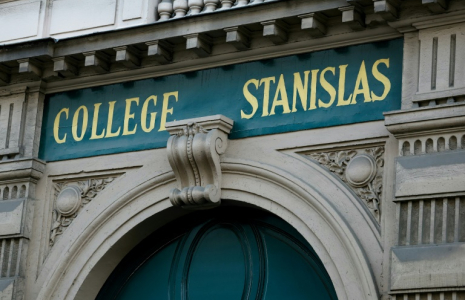 Le collège privé Stanislas, le 18 janvier 2024 à Paris ( AFP / Thomas SAMSON )