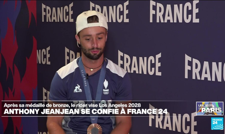 JO 2024 : après sa médaille de bronze, Anthony Jeanjean vise Los Angeles en 2028