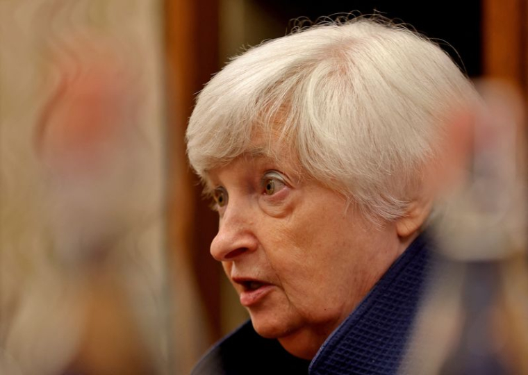 La secrétaire américaine au Trésor, Janet Yellen